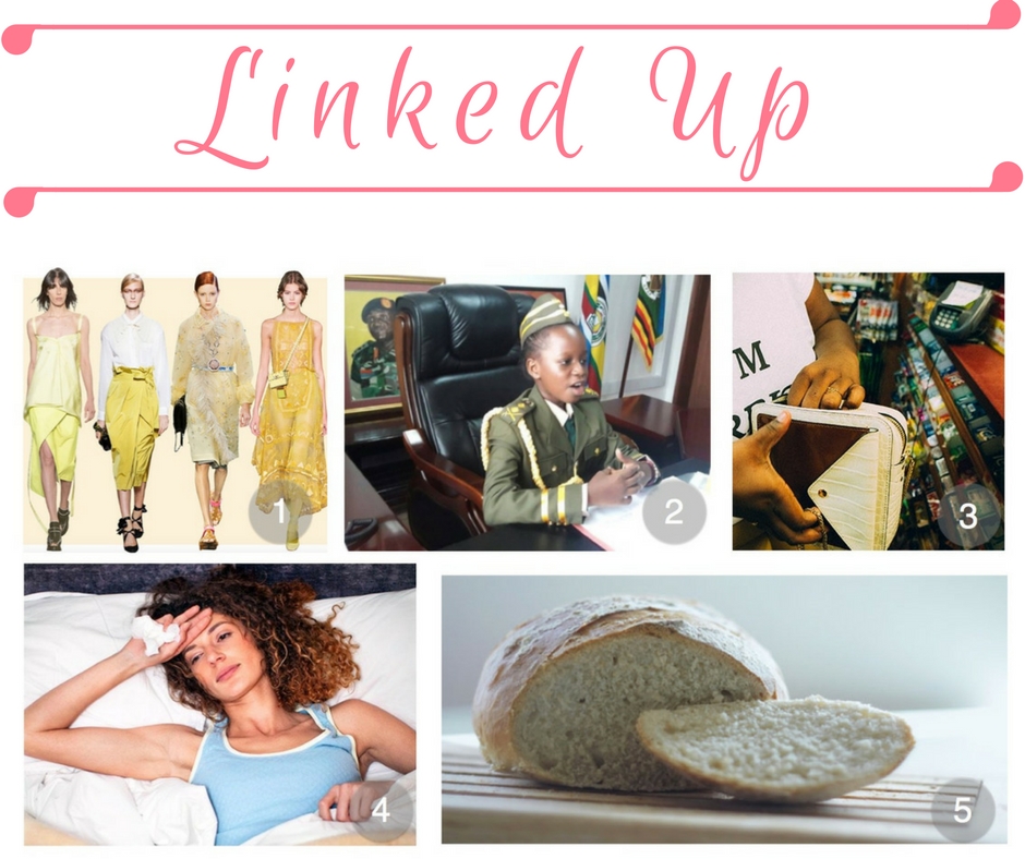 linked up, interesting, links, colds, fashion, girl power. poor 30 year olds, losing weight