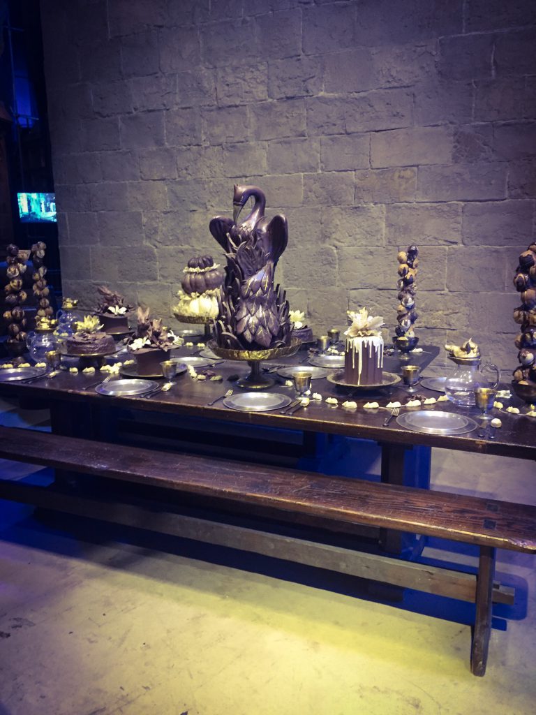 chocolate, yule ball, harry potter, studio tour, london