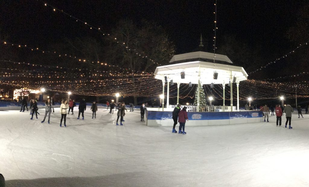 hyde park winter wonderland ice rink