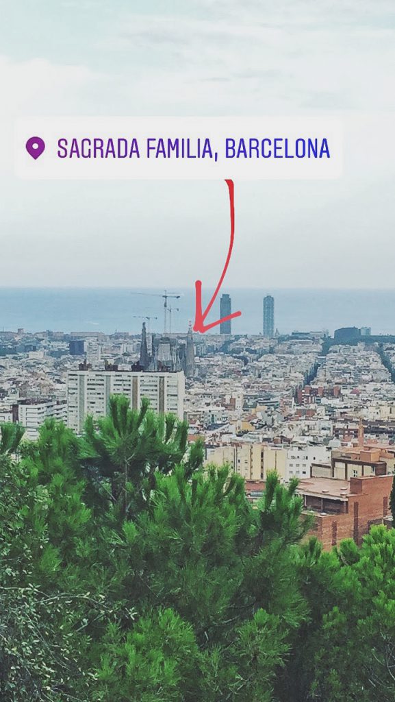 Barcelona desde Parque Guell