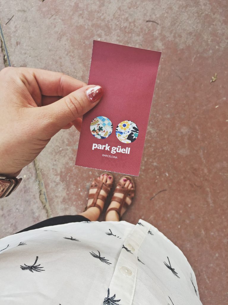 Barcelona - tickets to Parque Guell