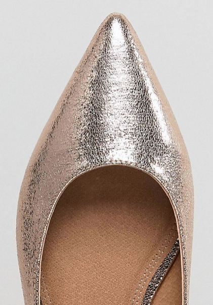 ASOS latch point flats - holiday party shoes