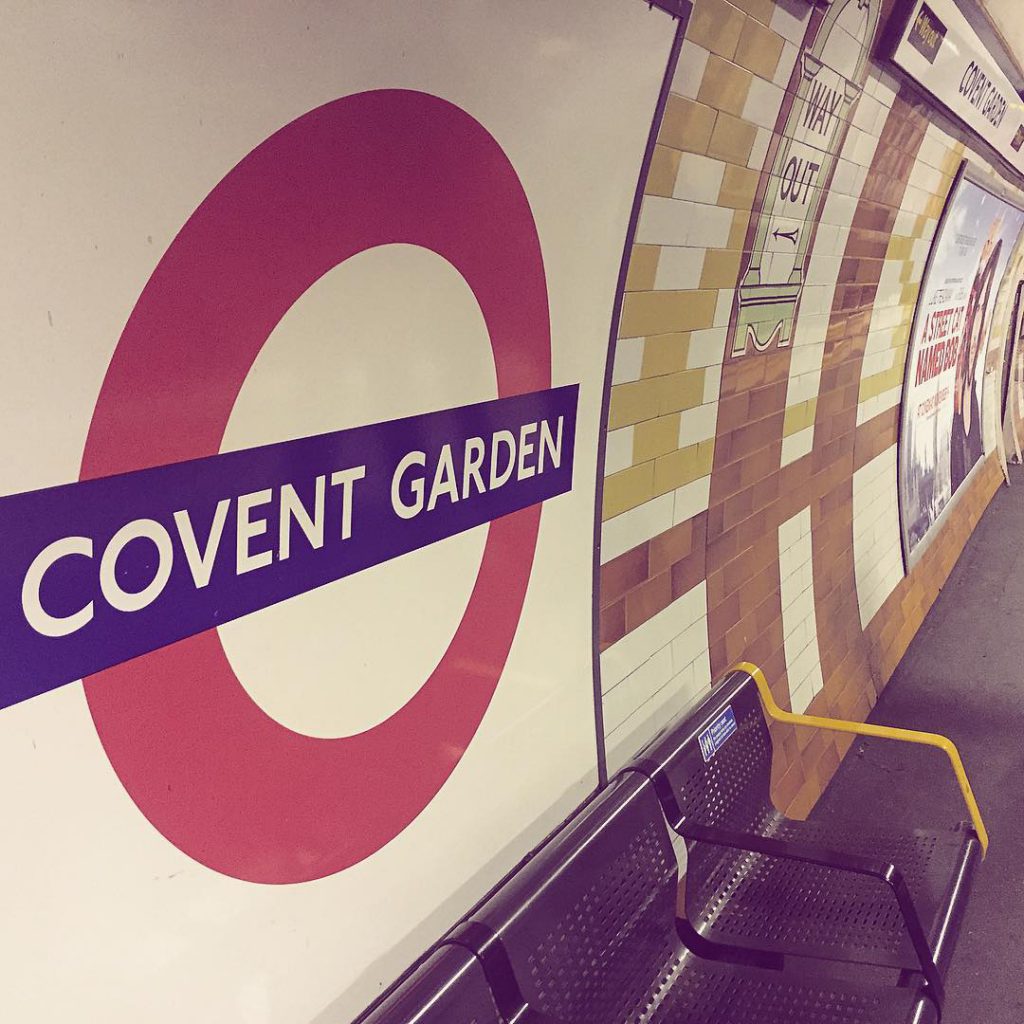 Covent Garden, Tube Station, London Underground