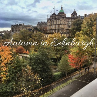 Autumn in Edinburgh - fall leaves