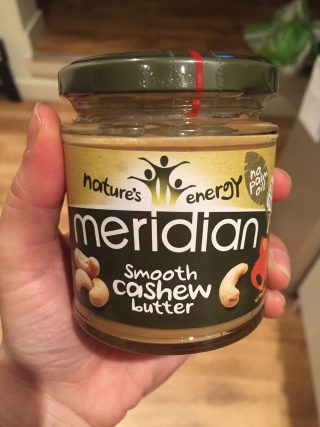 Meridian Smooth Cashew Butter - Paleo option