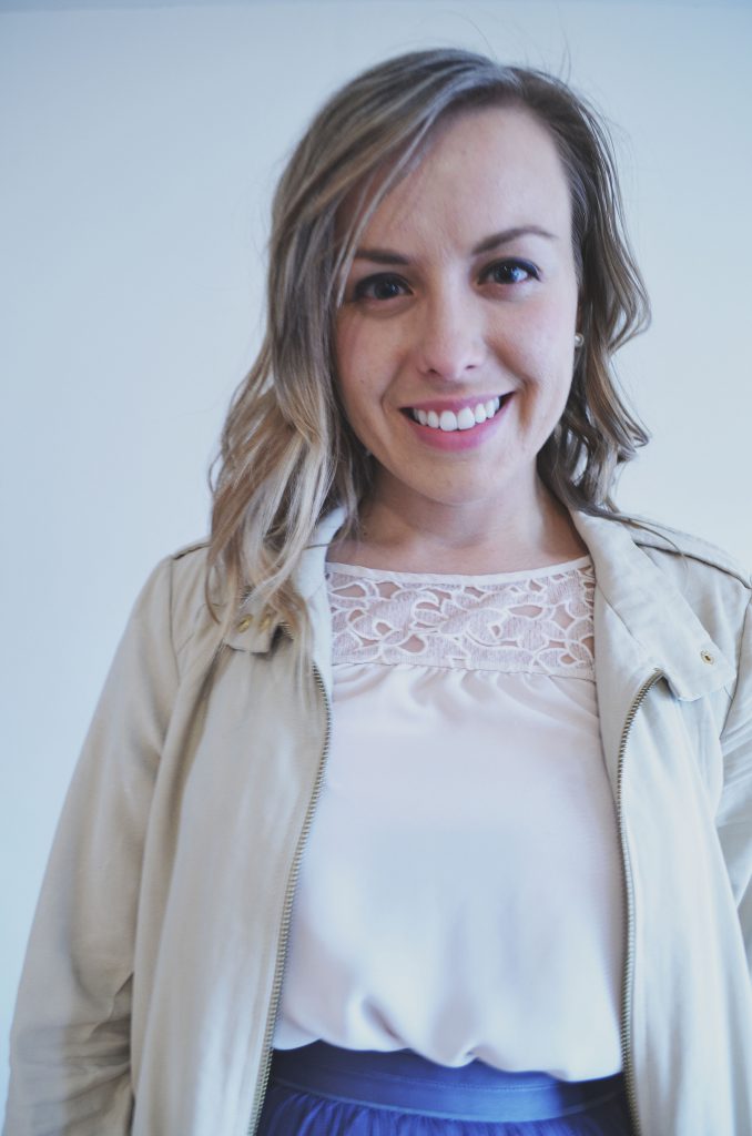 white blouse and beige jacket