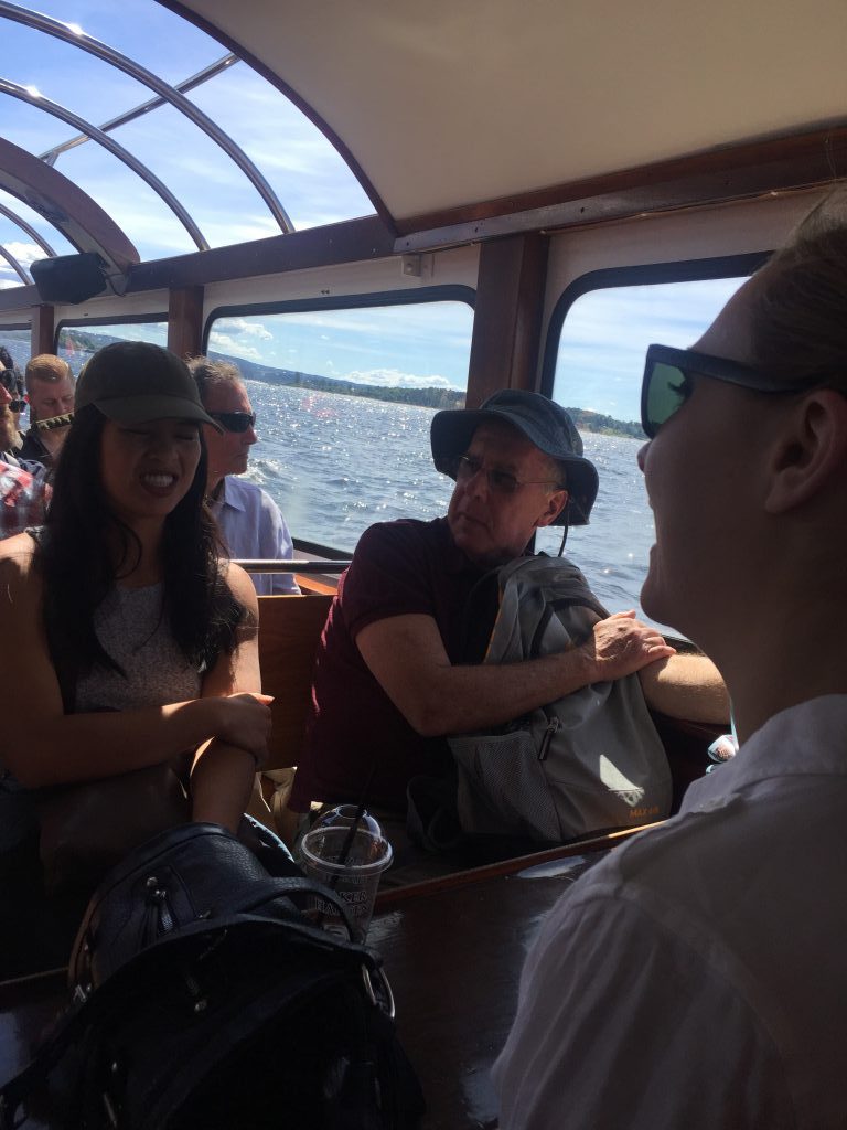 ferry boat ride in Oslo