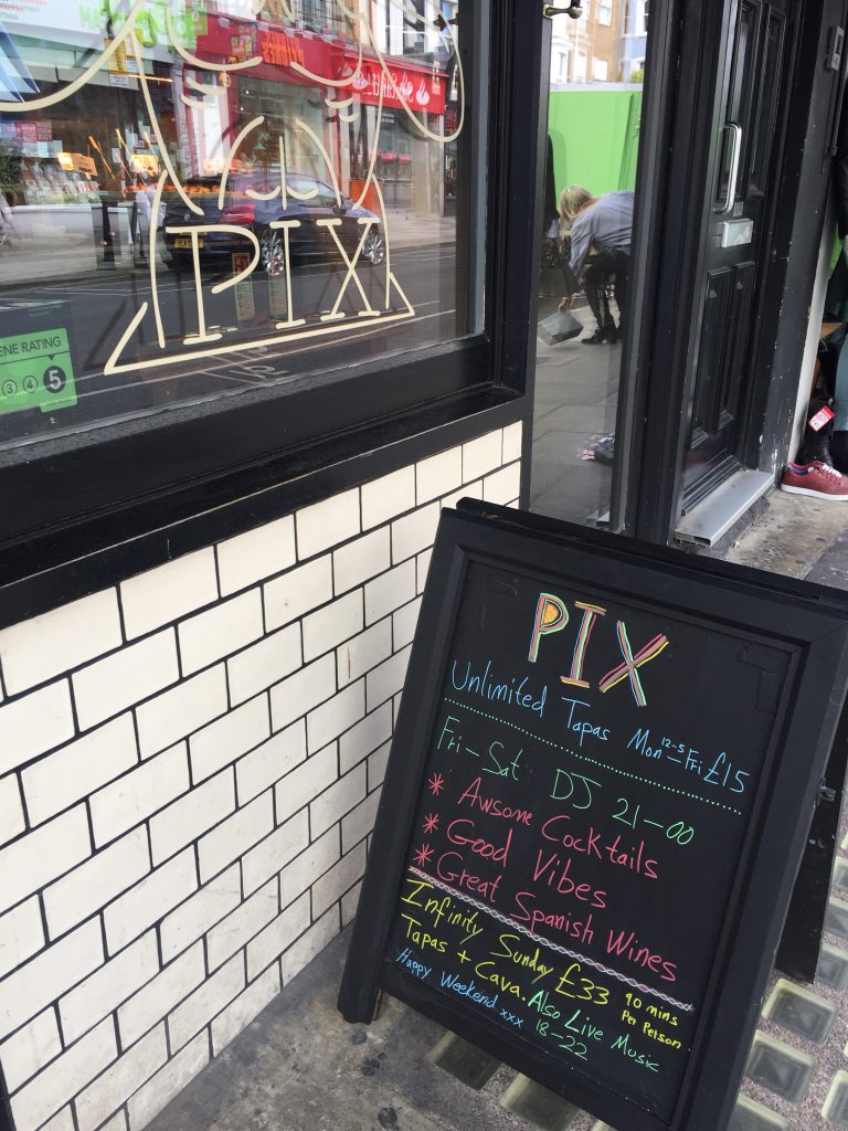 Pix Tapas Bar in London